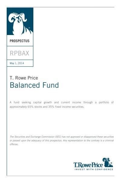 T Rowe Price Annual Report